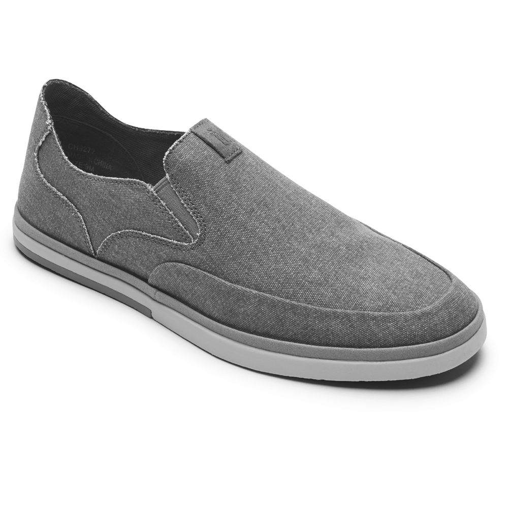 Rockport Slip-On For Mens Grey - Austyn - FT8372460